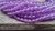Glaspärla 6mm Hohto lavendel lila band
