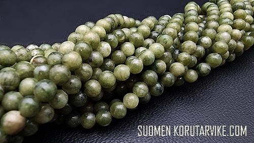 Gemstone beads 4mm Jade Taiwan strand
