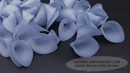 Kalotti Akryyli-Calla sininen 10kpl