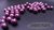 Acrylic bead 8mm reflective purple 20pcs