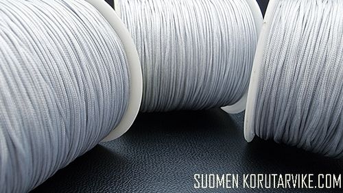 Nylon thread 0,8mm light gray 10m