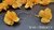 Tasseliriipus Flower keltainen 2kpl