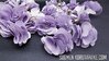 Tasseliriipus Flower lila 2kpl